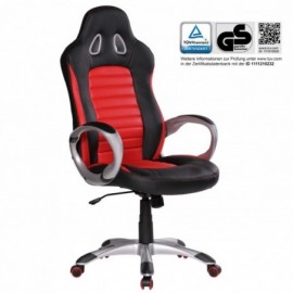 Bürostuhl RACER Leder Optik... 2