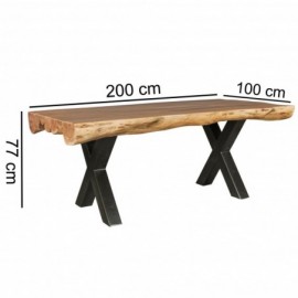 Design Esszimmertisch Akazie 2