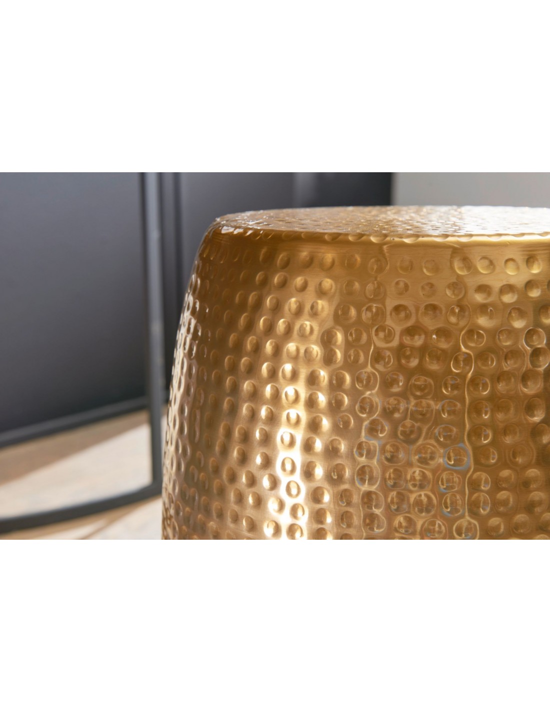 Beistelltisch PEDRO 50 cm Gold Beistelltisch PEDRO 50 cm Gold