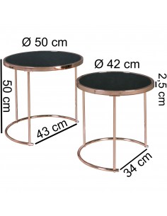 Design 2er Set Satztisch... 2