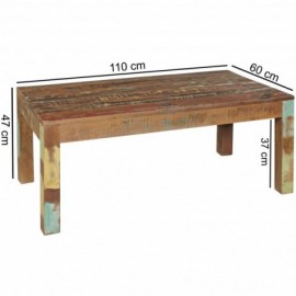 Couchtisch Kalkutta Massivholz 2