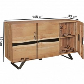 Sideboard SATARA Massivholz... 2