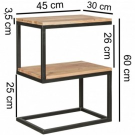 Beistelltisch AKOLA S-Form... 2